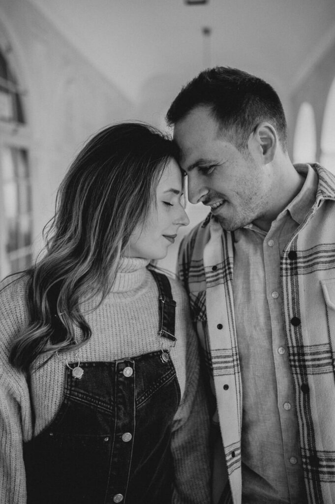 Romantische Fotos beim Paarshooting Dachau